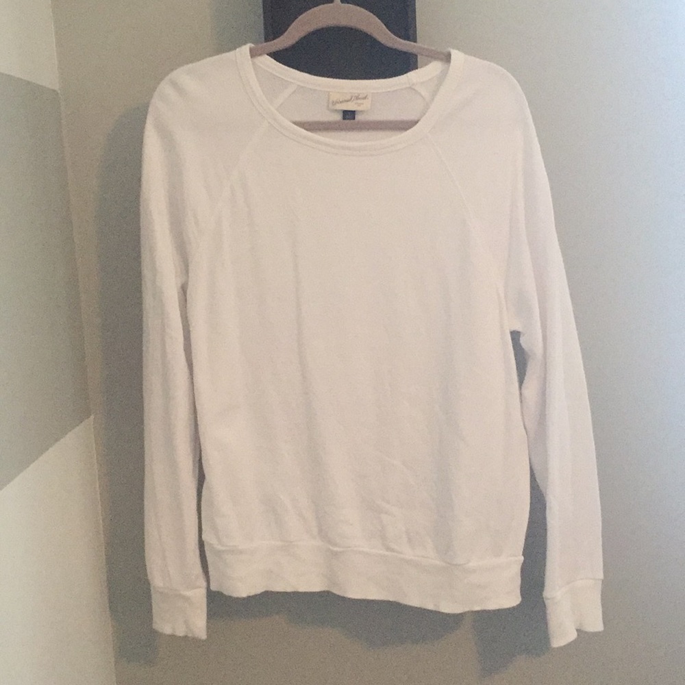 White Long Sleeve Tee